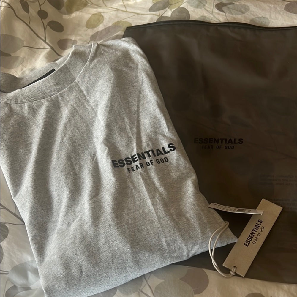 PacSun Essentials Fear of God Gray T-Shirt